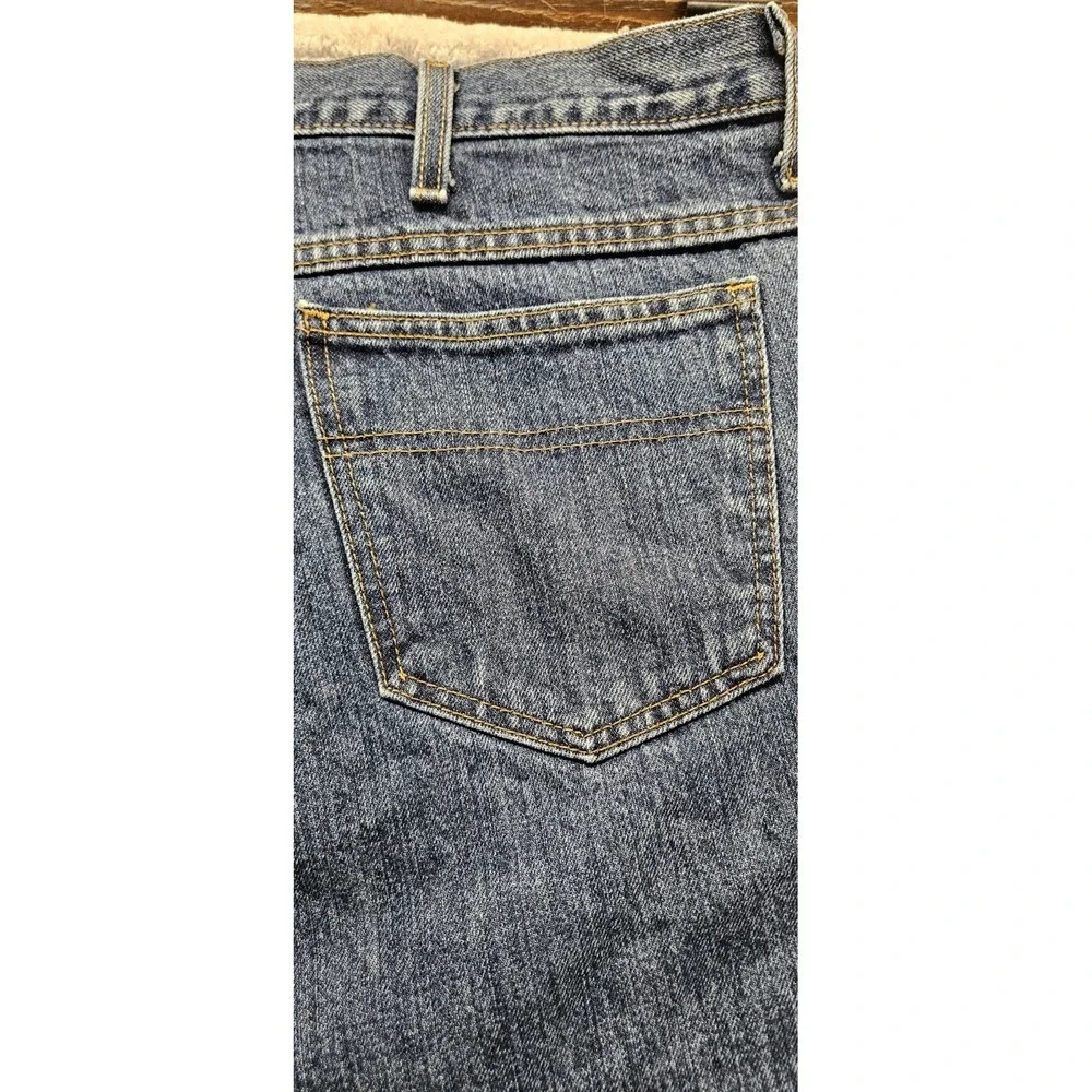 Cinch Men's 42x32‎ Blue Straight Jeans Denim Button Zip 5-Pocket Regular Fit